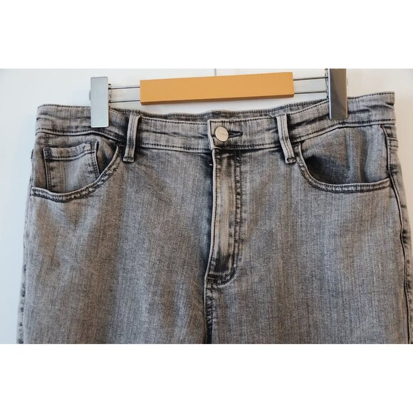 Reitmans Signature Soft Skinny Ankle Jeggings – Grey Acid Wash 32 - Picture 5 of 5